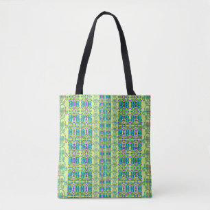 Assorted Floral Cupflowers Tote Bag