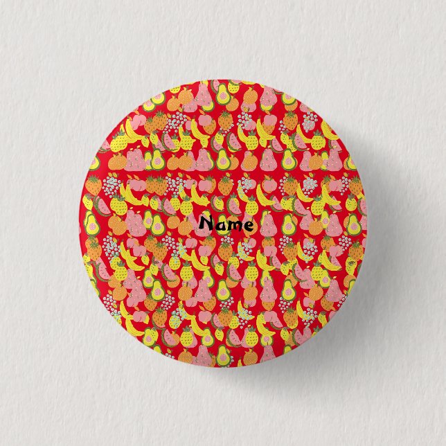 Assorted Fruits Collection Thunder_Cove   3 Cm Round Badge (Front)