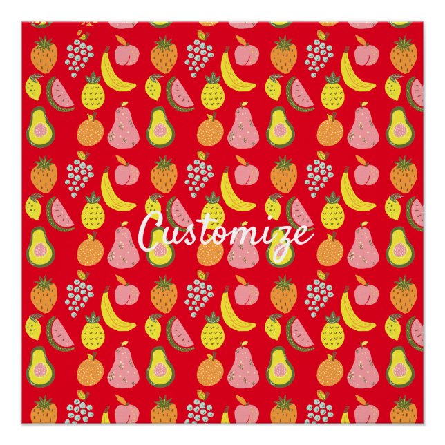 Assorted Fruits Collection Thunder_Cove  Poster (Front)