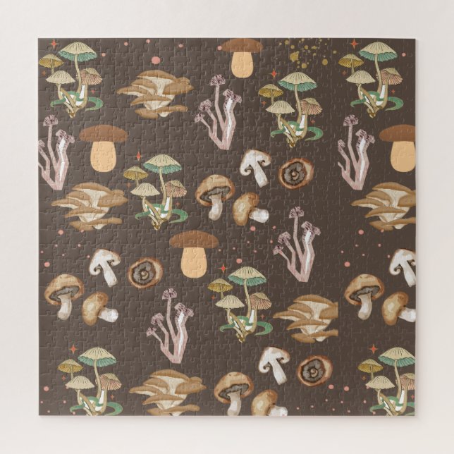  Assorted Mushrooms Jigsaw Puzzle (Vertical)