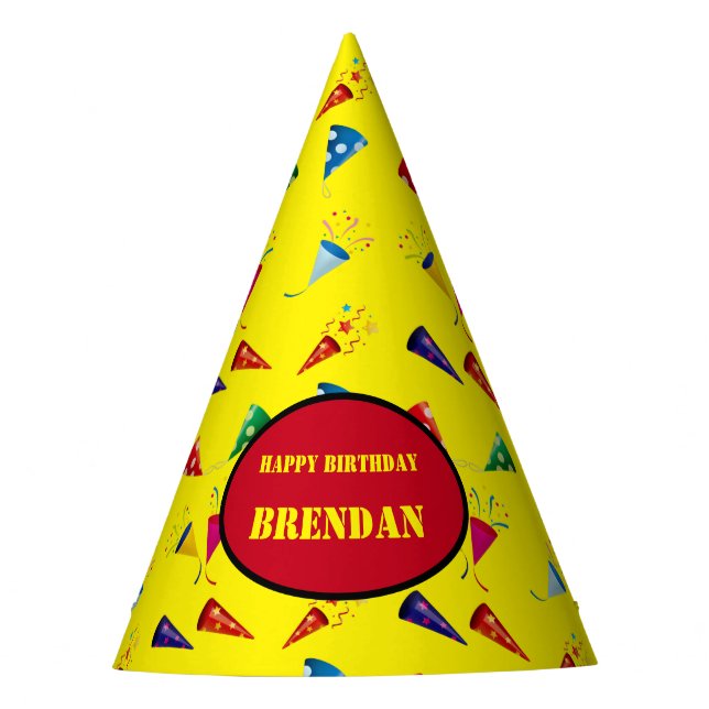 Assorted Party Hats Graphics (Front)