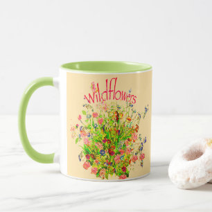 Assorted Wildflowers Pretty Mug