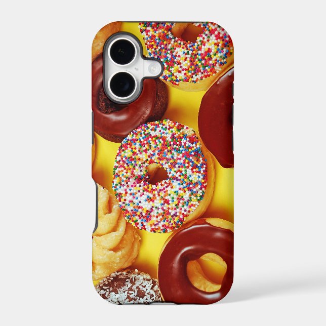 Assortment of delicious doughnuts (Back)