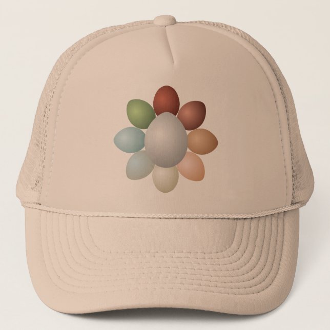 Assortment of Eggs Trucker Hat (Front)