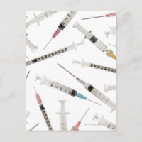 Assortment of syringes in various sizes and