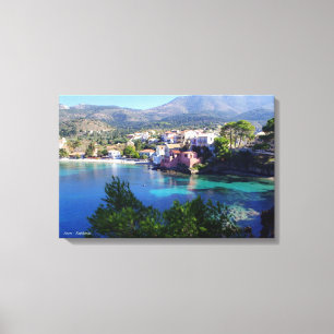 Assos - Kefalonia Canvas Print