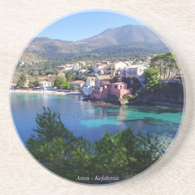 Assos - Kefalonia Coaster (Front)
