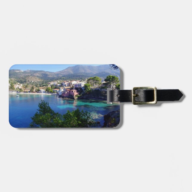 Assos - Kefalonia Luggage Tag (Front Horizontal)