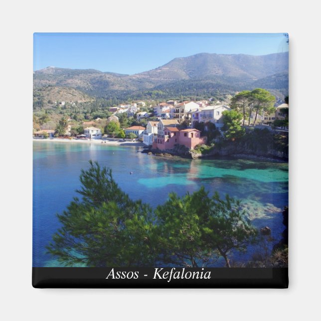 Assos - Kefalonia Magnet (Front)