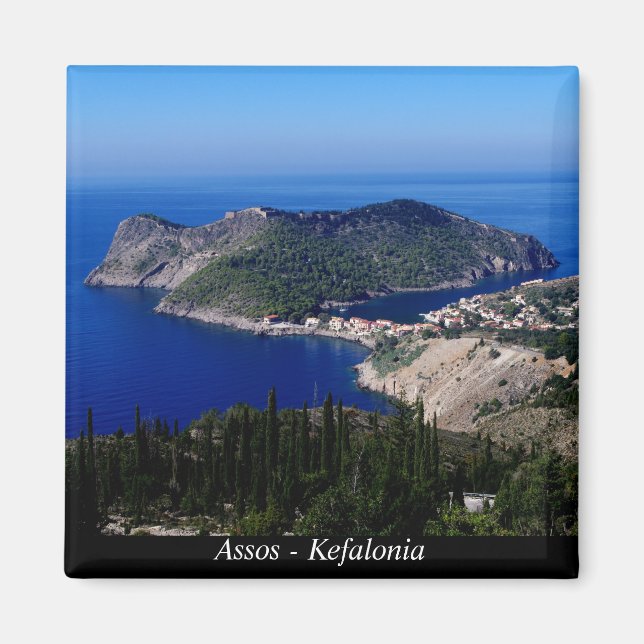 Assos - Kefalonia Magnet (Front)