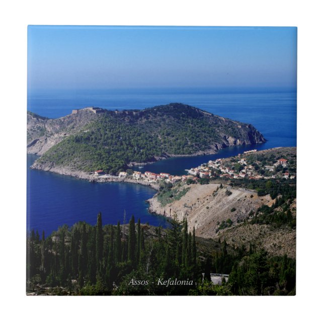 Assos - Kefalonia Tile (Front)