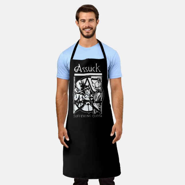 Assuck Album Death Metal Apron (Worn)