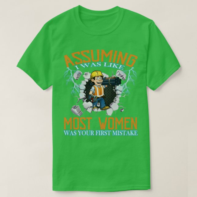Assuming Pipeliner T-Shirt (Design Front)