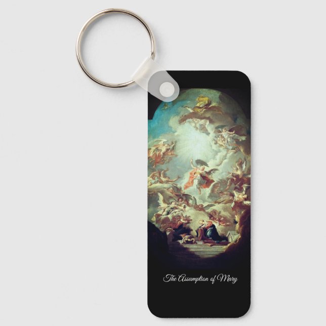 Assumption of Mary Key Ring (Front)