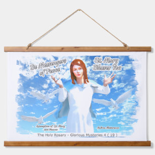 Assumption of St. Mary into Heaven 2 Hanging Tapestry
