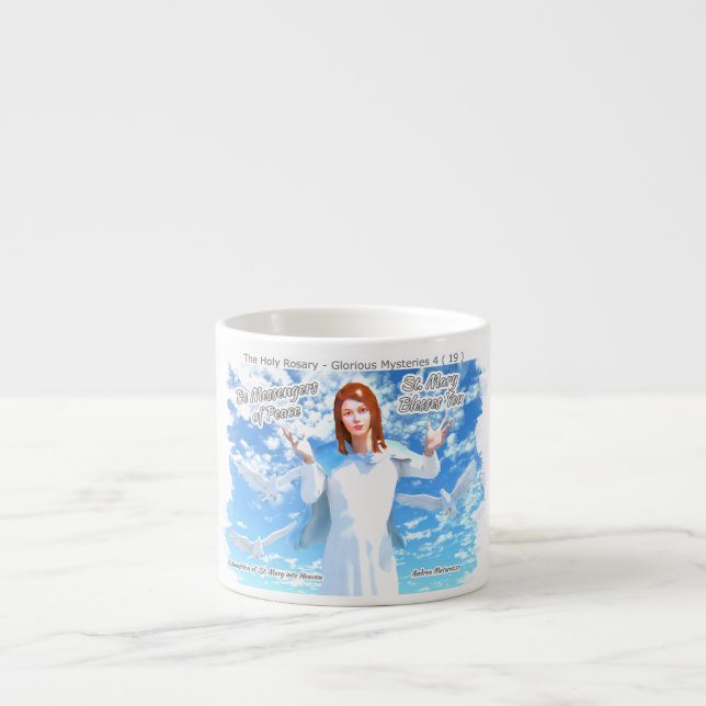 Assumption of St. Mary into Heaven Espresso Cup (Front)