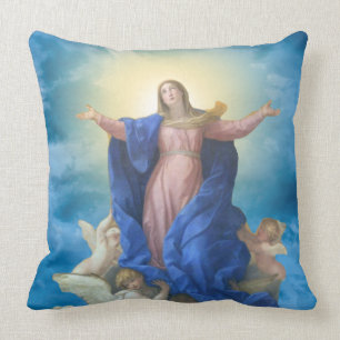 Assumption of the Blessed Virgin Mary Catholic Cushion