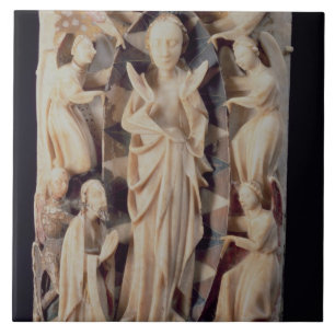 Assumption of the Virgin (alabaster) Tile