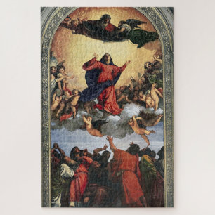 Assumption of the Virgin by Titian Jigsaw Puzzle