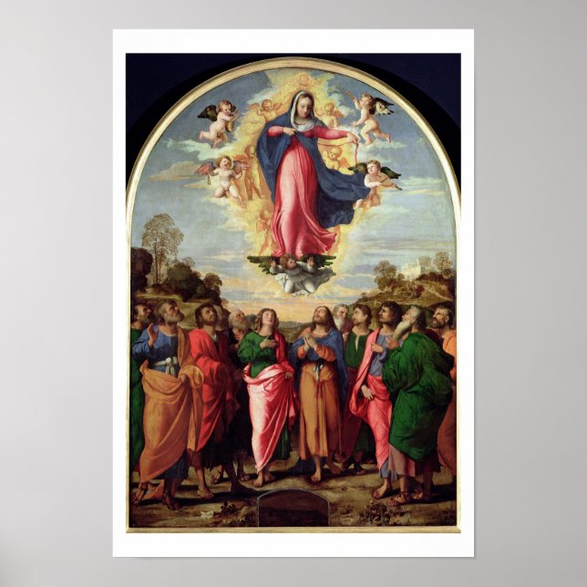 Assumption of the Virgin Poster (Front)