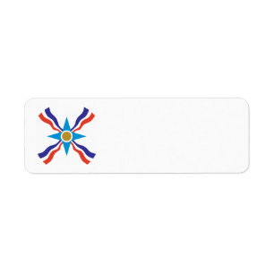 Assyrian Flag - Ata d'Ator Address Labels