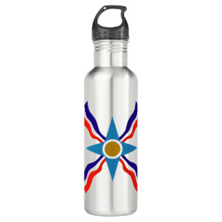 Assyrian Flag - Ata d'Ator Stainless Steel Bottle