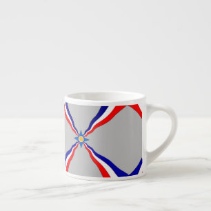 Assyrian Flag Espresso Cup