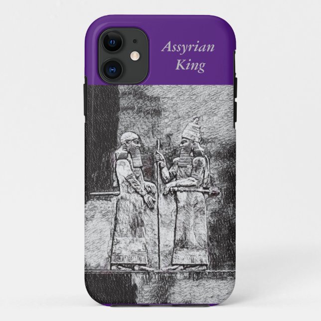 Assyrian King iPhone / iPad case (Back)