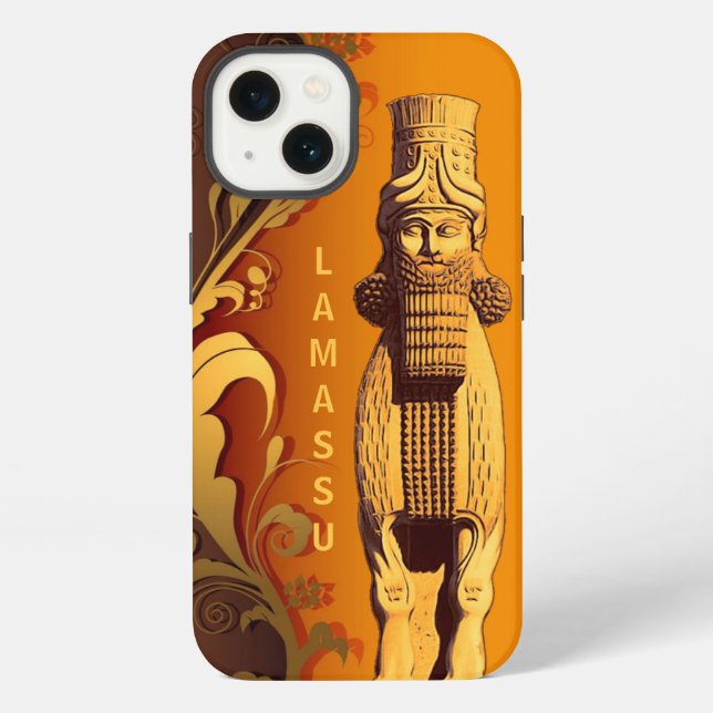 Assyrian Lamassu iPhone case (Back)