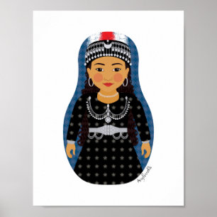 Assyrian Matryoshka Poster