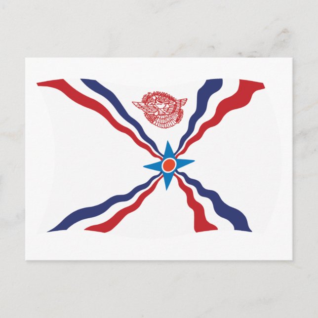 Assyrian Nation Flag Postcard (Front)