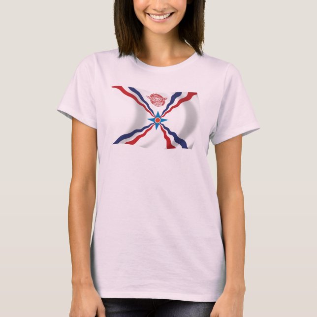 Assyrian Nation Flag Shirt (Front)