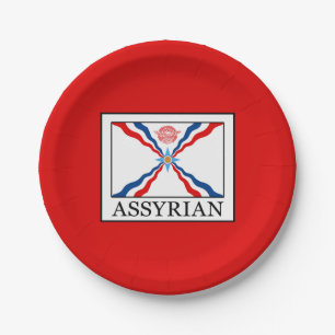 Assyrian Paper Plate