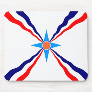 Assyrian People, Democratic Republic of the Congo Mouse Mat
