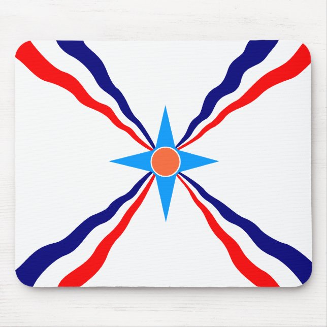 Assyrian People, Democratic Republic of the Congo Mouse Mat (Front)