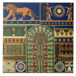 Assyrian Retro Pattern Tile