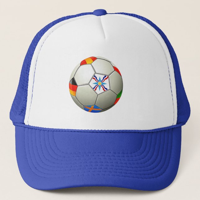 Assyrian Soccer Trucker Hat (Front)