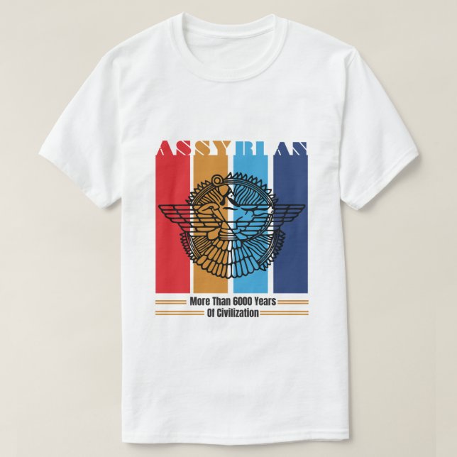 Assyrian T shirt (Design Front)