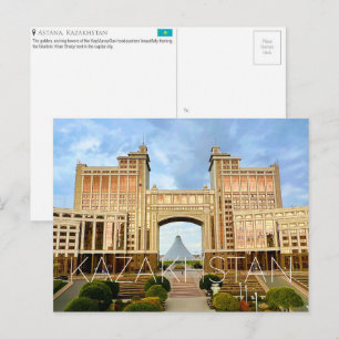 Astana, Kazakhstan Travel Postcard