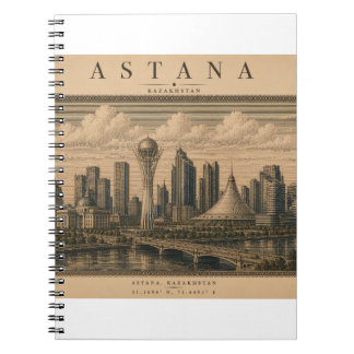 Astana | Vintage Travel City Design Notebook