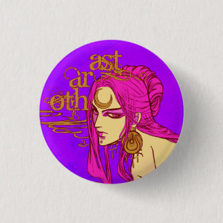 Astaroth 3 Cm Round Badge