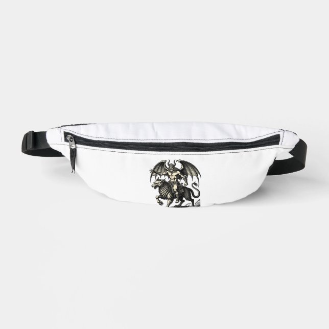 Astaroth’s Quiet Dominion Bum Bags (Front)