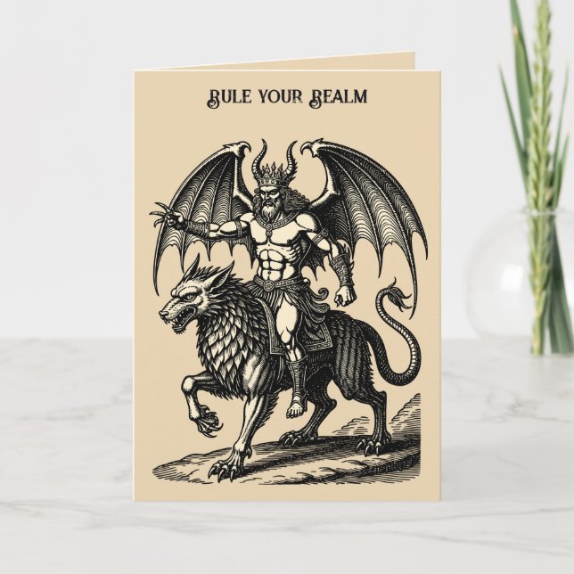 Astaroth’s Quiet Dominion Card (Front)