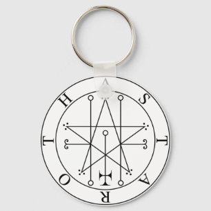 Astaroth Simbol Key Ring