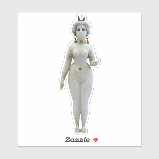 Astarte in Phoenicia Sticker (Sheet)