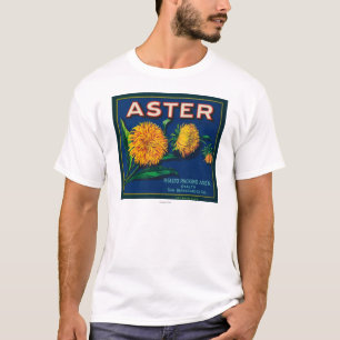 Aster Brand Citrus Crate Label T-Shirt