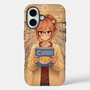 Aster™ Currently Buffering iPhone 16 Case Cute 