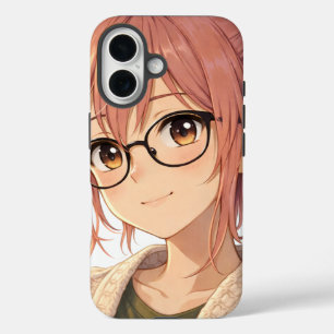 Aster™ Cute Aesthetic Girl iPhone 16 Case Cozy Vib