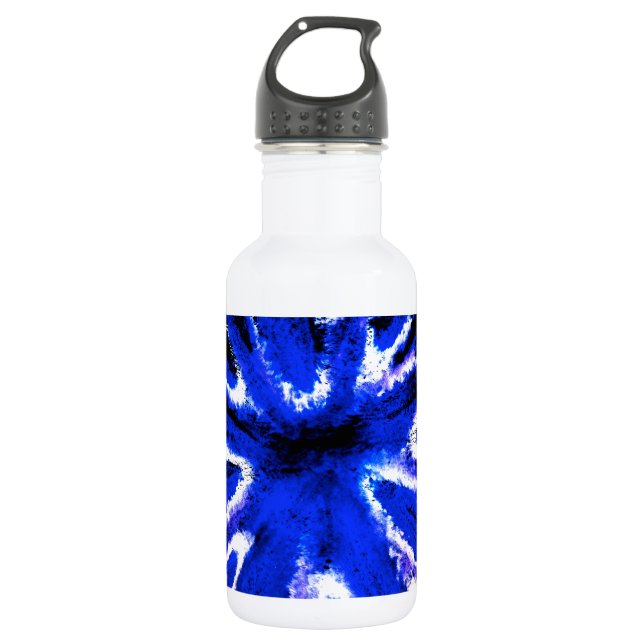 Aster Flower Art 532 Ml Water Bottle (Front)