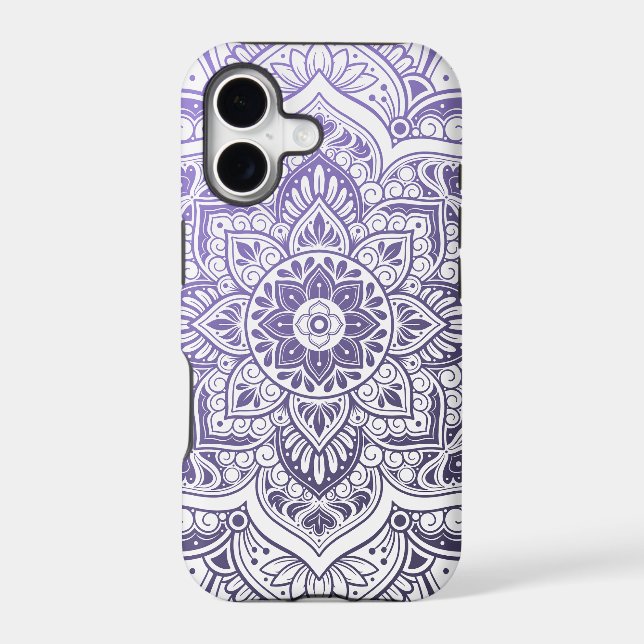 Aster Mandala iPhone Case (Back)